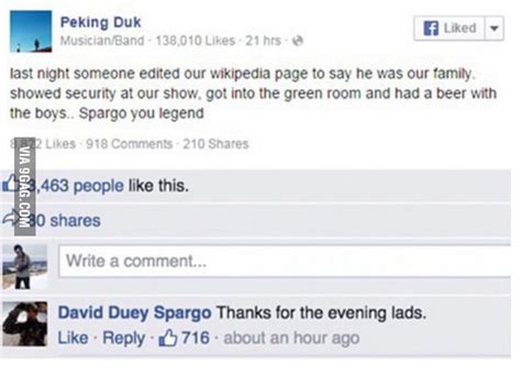 man edits wikipedia page to get backstage